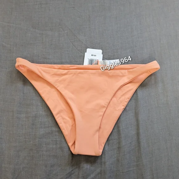 L Space Parker Camacho Bikini Set Tangy Orange Salmon Pink